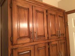 Golden Oak Cabinets Enhanced With Mahogany Gel Stain Stained Kitchen Cabinets Staining Cabinets Oak Cabinets