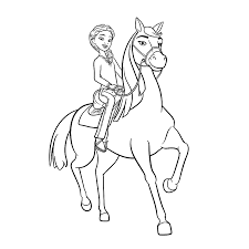 Heb je zelf een paarden kleurplaat die. Leuk Voor Kids Pru Met Haar Paard Chica Linda