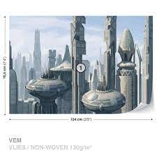 Star Wars City Coruscant Wall Paper Mural | Buy at EuroPosters