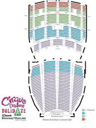 arlene schnitzer concert hall seating chart arlene schnitzer