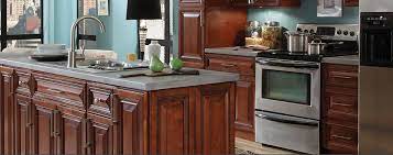 Oak kitchen cabinets, island, sink & faucet. Sienna Rope Kitchen Cabinets Affordable Kitchen Cabinets