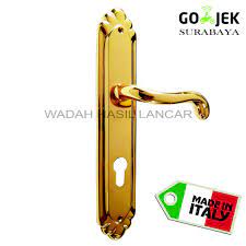 Jual kunci pintu dan handle pintu murah di aceh. Handle Pintu Rumah Forme Lido Gold Solid Brass Made In Italy Gagang Pintu Rumah Shopee Indonesia