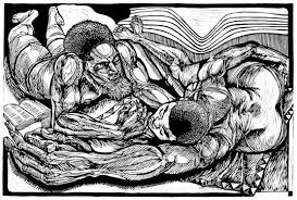 Black Art In America Steve Prince Steve Prince Linocuts For Sale Linocut Solomon And Sheba Linocut Art