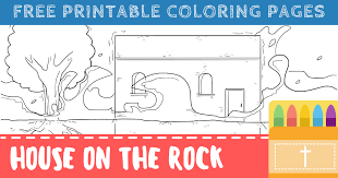 Find more coloring pages >gingerbread house coloring pagescoloring pages gingerbread man housechristmas house coloring pageshaunted house coloring pageswhite house coloring pagesminecraft house coloring pages. Building Your House On The Rock Coloring Pages Printable Pdfs Connectus