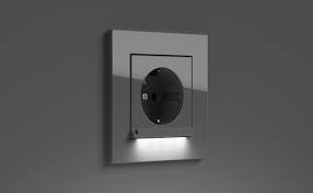 Schalter, steckdosen, beleuchtung, aufputz, sammlung von imagophotographic. Die Gira Schuko Steckdose Mit Led Orientierungsleuchte