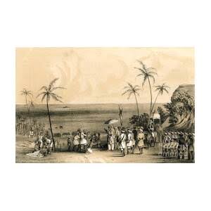 The Merchants Of Calicut Seized Drawing by Print Collector - Fine Art America