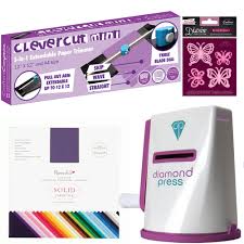 Our die cutting machine range cover the best that cricut, silhouette & sizzix have to offer the dedicated crafter. Mini Die Cutting Machine Trimmers Dies And Card Making Bundle Craftyarts Co Uk