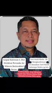 Isu Kenaikan Tarif PDAM Batiwakkal yang lagi rame di masyarakat menja...