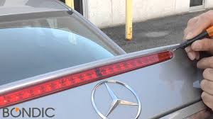 Bondic Mercedes E Class Brake Light Repair Youtube