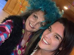 Taylor and Jen Rosenstein backstage at CalJam18 Photo by Sarah Hyland  Rosenstein https://www.instagram.com/p/BonkJtIhuyO/ #taylorhawkins  #foofighters #jenrosenstein #caljam18 #glenhelenamphitheater