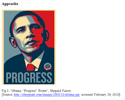 Visual Culture In Politics The Obama Progress Poster