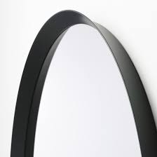 Langesund Mirror Dark Gray Ikea Mirror Black Round Mirror Kitchen Mirror