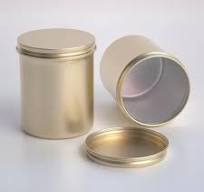 Round Tin Box Body Cream Cosmetic Packaging Aluminum ...