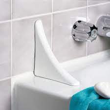 Tub shower water splash guard white 7 x 7 shower splash guard (buy3 get 1free). Bath Accessory Sets Magic Splash Guard Kit Prevent Water From Splashing Out Of The Bath Or Shower Home Garden