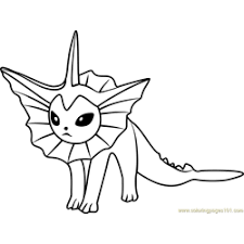 38+ pokemon vaporeon coloring pages for printing and coloring. Vaporeon Coloring Pages For Kids Download Vaporeon Printable Coloring Pages Coloringpages101 Com