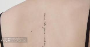 The ability to gain power from tattoos/body art. Turn The Pain Into Power Lettering Tattoo