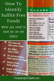 How Can You Tell If There Are Sulfites In Food Fermenting For Foodies