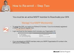 Sila klik pendaftaran pengguna untuk mendapatkan id pengguna spa9. Solution Provider Agreement Spa Re Enrollment 2006 Name Title Group Microsoft Corporation Ppt Download