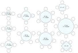 End of table to end of table nobody seated by the shorter sides ends. Wow So Helpful And Practical Dining Room Layout Restaurant Layout Restaurant Tables