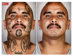 Face tattoos are making a comeback with celebrities like wiz khalifa and post malone. Art In The Middle School Portrait Skin Retouching Gang Tattoos