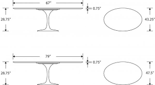 Tulip Table Oval Carrara Tulip Table Oval Dinning Table Dining Table Marble