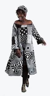 Black And White African Print Styles African Print Queen Dress An Elegant Black And White Dress With Matching Headscarf A Perfect Ensemble For A African Clothing Styles African Clothing Fashion