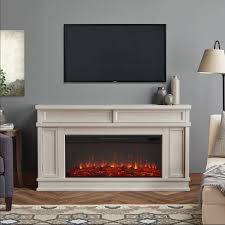 You can even put picture frames, candles, and other decorations on top of its spacious mantel. Real Flame Torrey Electric Fireplace Target