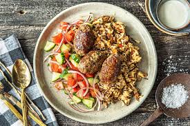 Hello Kofte Turkische Frikadellen Rezept Hellofresh Rezepte Mit Frikadellen Einfache Gerichte Frikadellen