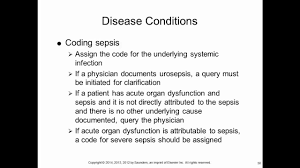 Icd 10 Cm Sequencing Sepsis And Sirs Youtube