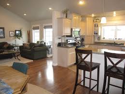 open layout kitchen and living room