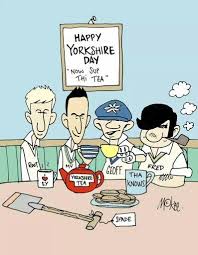 Those who were born in yorkshire, and those who wish that they had been! Happy Yorkshire Day Tha Knows Yorkshire Day Pete Mckee Yorkshire Tea