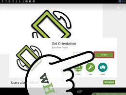 Now it displays a simple usage message. 4 Ways To Set Screen Orientation On Android Wikihow Tech