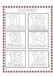 All worksheets are pdf documents for quick printing. Color The Numbers Esl Worksheet By Bmwgordita