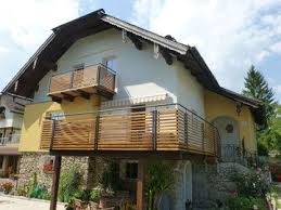 Balkongelander Stahl Pulverbeschichtet Mit Holz Rhombusfullung Balkon Gelander Holz Balkon Holz Balkon Gelander Design