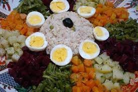 How To Make A Traditional Moroccan Salad Plate Or Medley Moroccan Salad Moroccan Food Moroccan Cooking