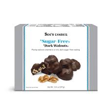 Sugar Free Dark Chocolate Walnuts See S Candies