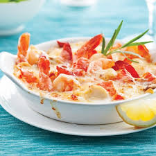 Gratin De Fruits De Mer Thermidor Recipe Best Seafood Recipes Seafood Recipes Seafood Thermidor Recipe