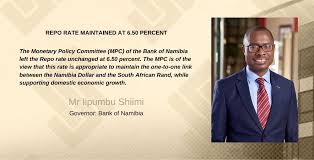 8 of 1990), shall, notwithstanding the repeal of that act by this act, continue to exist as a juristic person under that name as the central bank of namibia. Bank Of Namibia Auf Twitter 23 October 2019 Monetary Policy Announcement The Monetary Policy Committee Mpc Of The Bank Of Namibia Left The Reporate Unchanged At 6 50 Percent Bonmpa2019 Mpa2019 Bankofnamibia