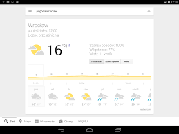 Pogoda google jako aplikacja pokazuje znacznie więcej informacji, ma nieco zmieniony interfejs, oferuje prognozę na najbliższe 10 dni, a także wyświetla mnóstwo szczegółów, takich jak. Aplikacja Google Teraz Z 10 Dniowa Prognoza Pogody Tablety Pl