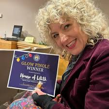 I won the Glow Pinole contest for best commercial use of lights!!! I had so  much fun dressing up the house this year and she definitely did "Glow".  Thank you @zuzudevikoehler for