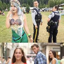 Rcmp Officer At A Rave Meme Guy