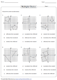 #2 a c t dna: Composition Of Transformations Worksheet Pdf Nidecmege
