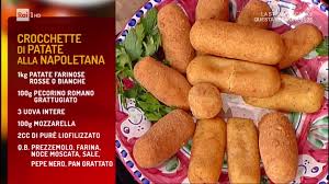 Le crocchette di patate sono tra le più ghiotte preparazioni della nostra cucina. La Prova Del Cuoco S2019 20 Crocchette Di Patate Alla Napoletana Video Raiplay