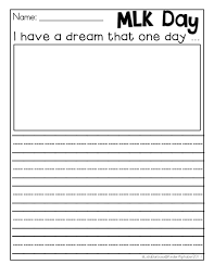 Kinder Alphabet Mlk Writing Paper Martin Luther King Jr Writing Kindergarten Writing Kinder Writing