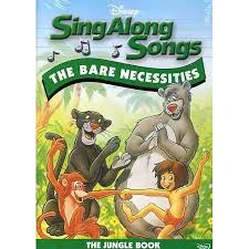 Sing Along Songs The Bear Necessities Dvd Walmart Com Sing Along Songs Jungle Book Songs