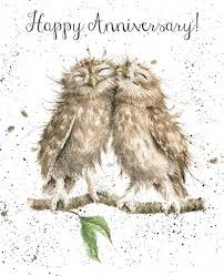 Adorable Animal Greetings Cards Card Gift Network Happy Anniversary Wrendale Designs Happy Anniversary Cards