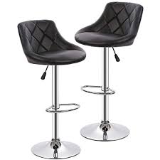 Taj white leather bar stools. Best Bar Stools For Kitchen Island Reviews 2021 By Ai Consumer Report Productupdates