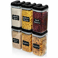 Prokeeper 6 piece baker's storage set. Prepworks Prokeepers Bakers 6 Piece Storage Set Bpa Free New Ebay