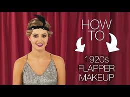 how to modern 1920 flapper makeup