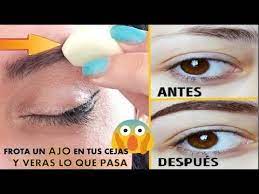 Frota Un Ajo En Tus Cejas Y Veras Lo Que Pasa 3 Remedios Caseros Cejas Espesas Sin Microblanding Youtube Cejas Remedios Maquillaje Ojos Dorados